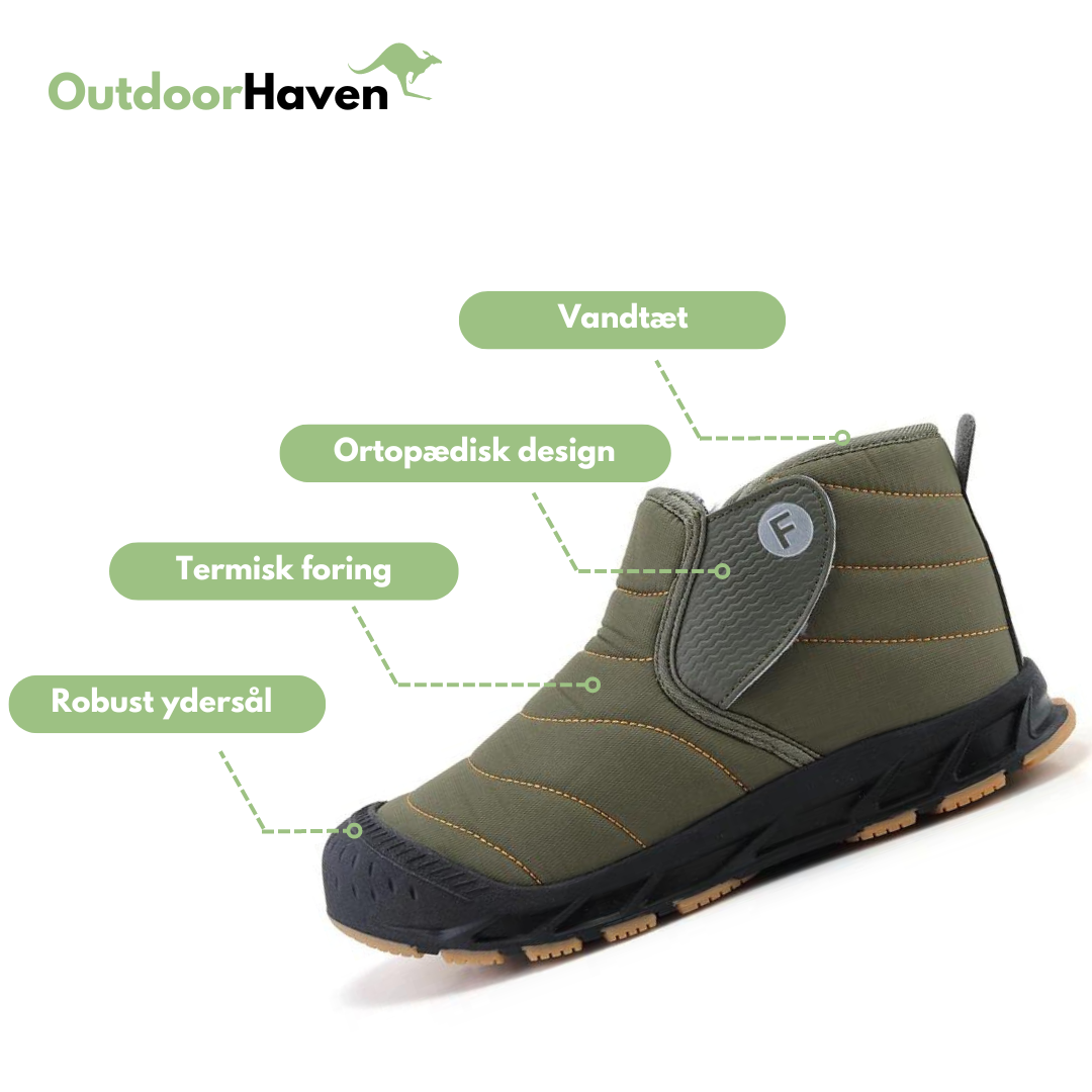 Vinterstøvler til kvinder - vandtætte - polstrede