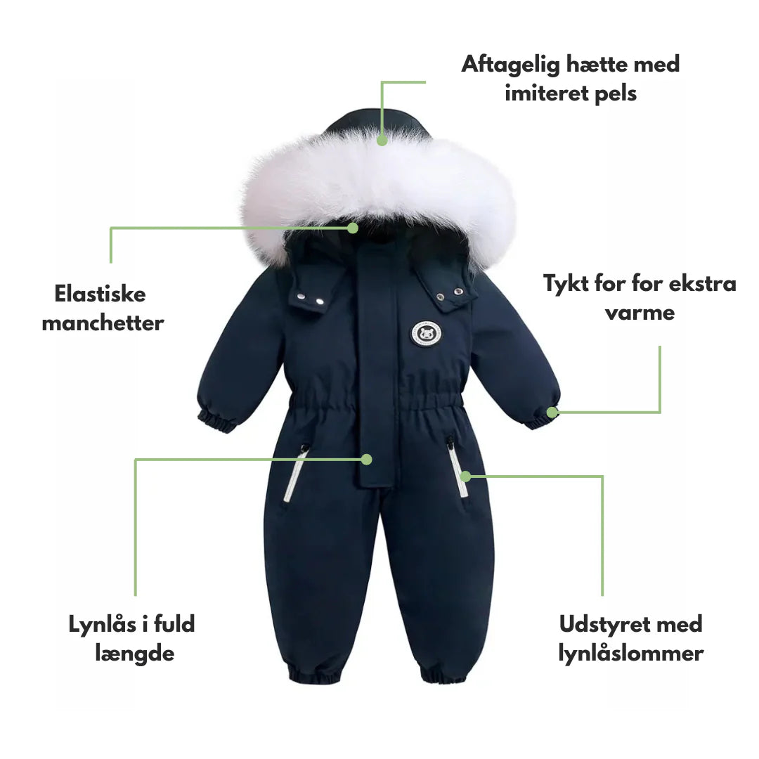 Baby Snedress – Vinterdress – Varm Jumpsuit