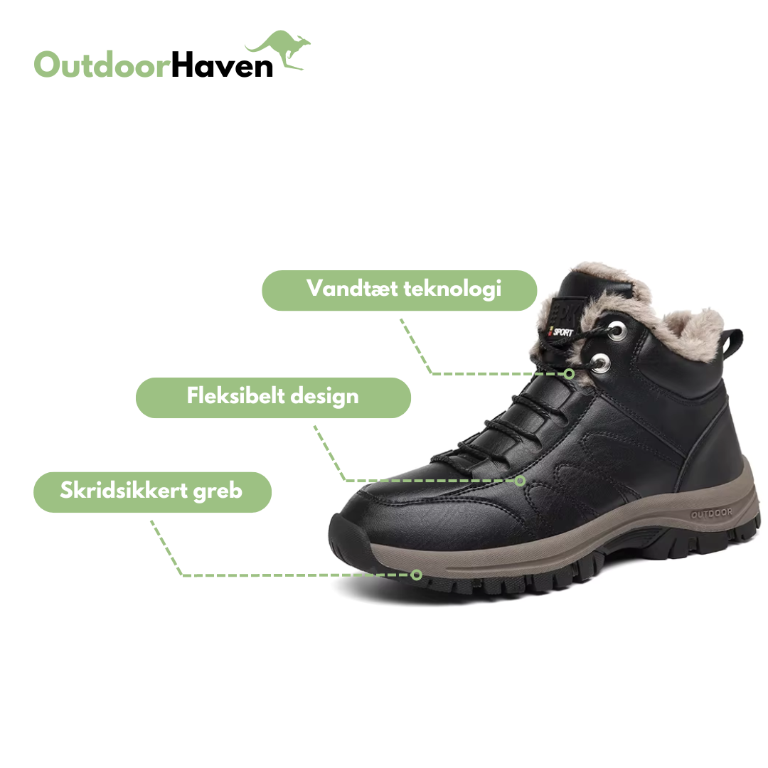 Forede vintersko til mænd - Vandtætte - Ankelstøvler