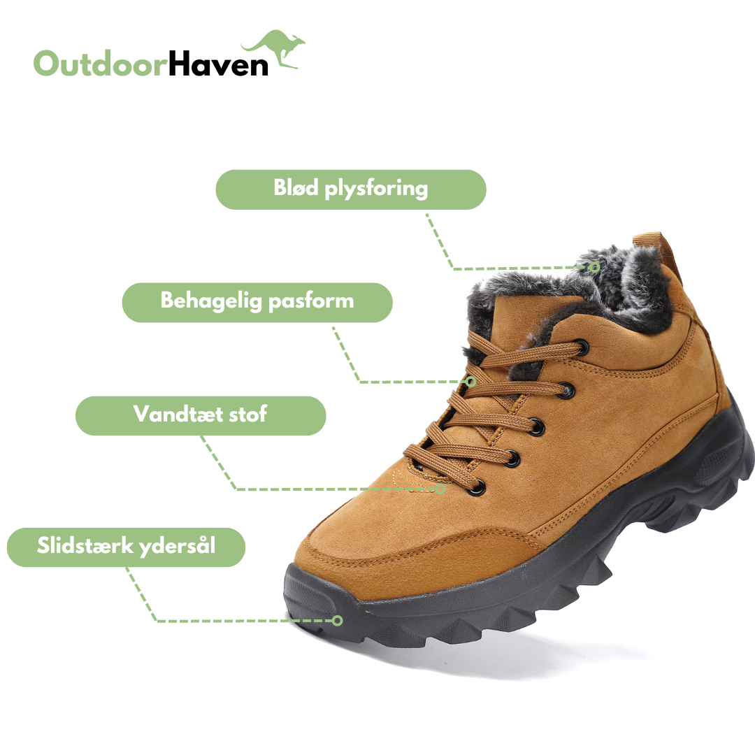 Polstrede vandtætte vandrestøvler - mænd - efterår og vinter