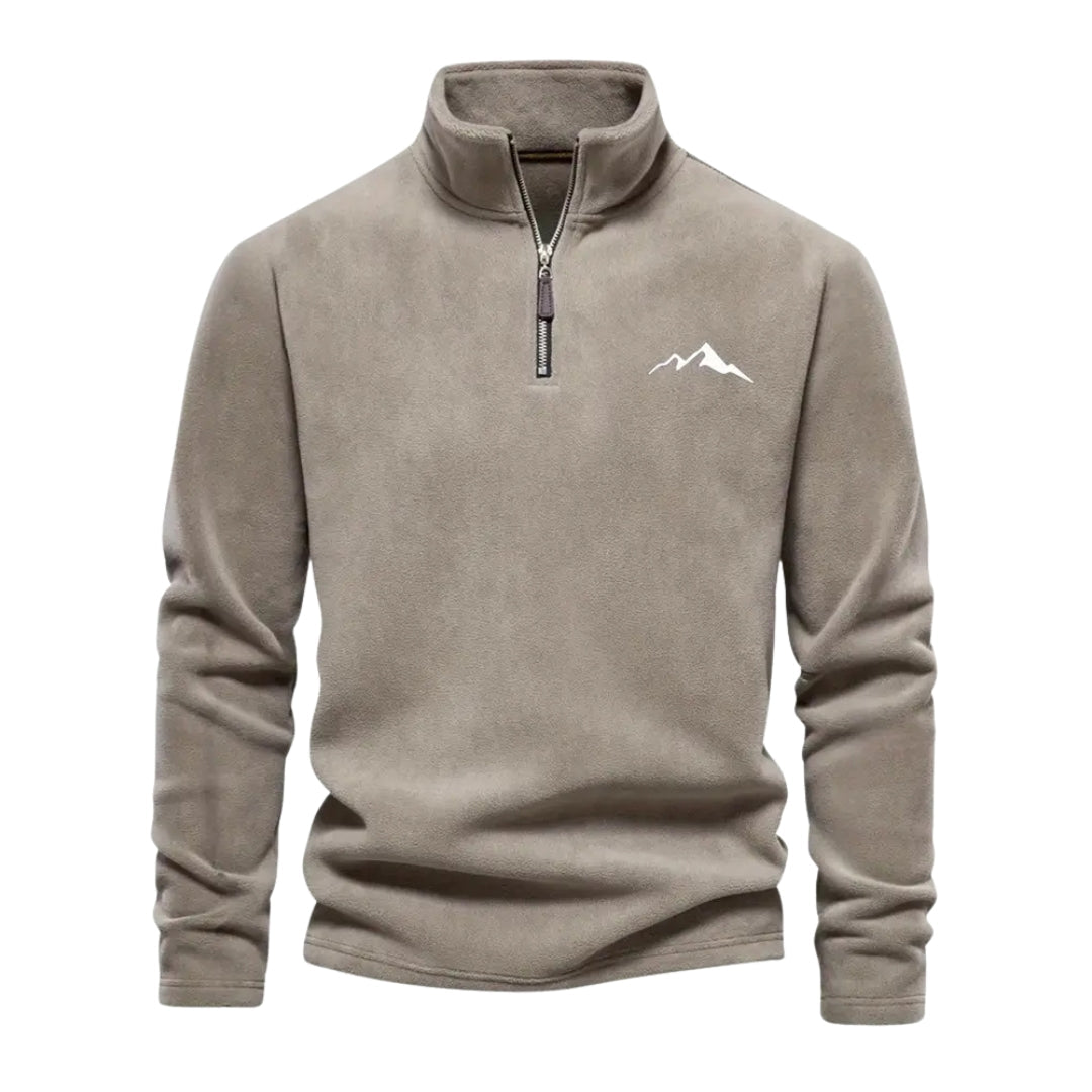 Fleece Trøje – Half Zip – Herre Sweatshirt