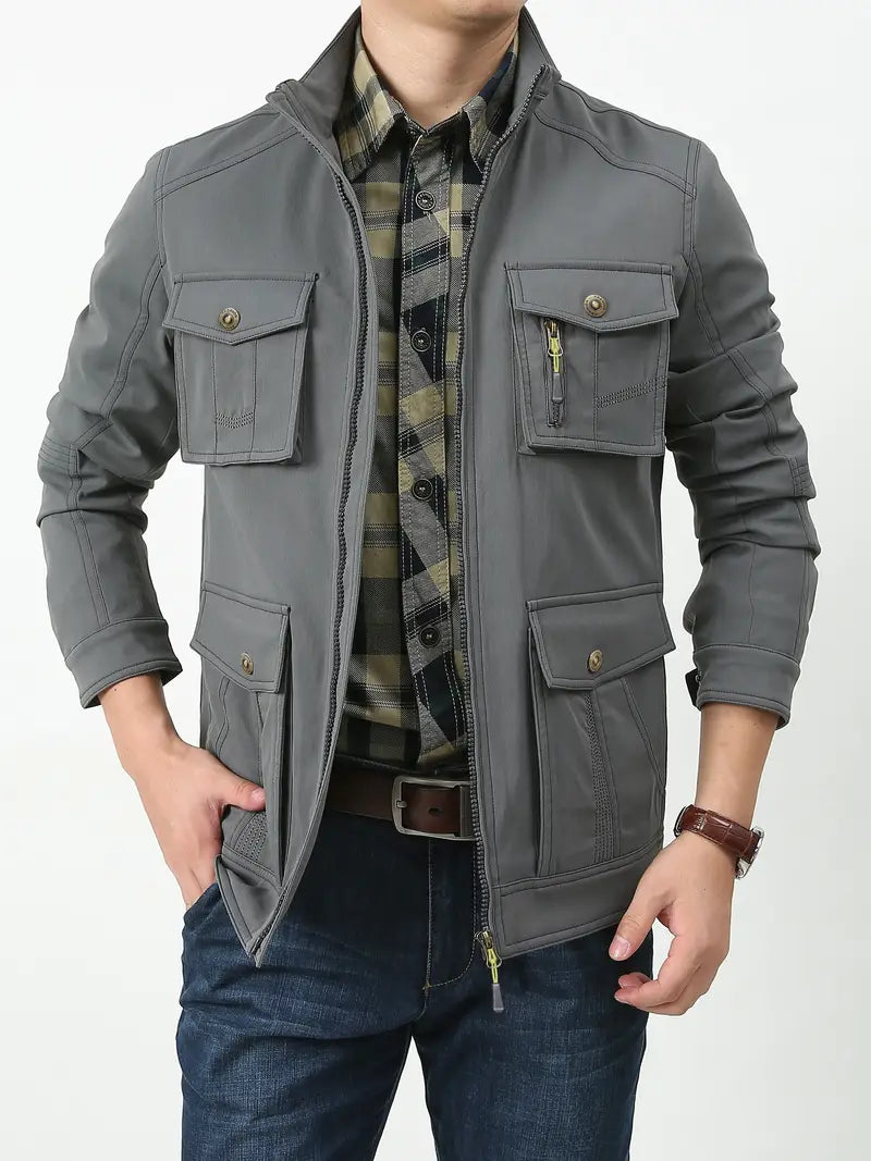 Udendørs jakke til mænd - 100% nylon