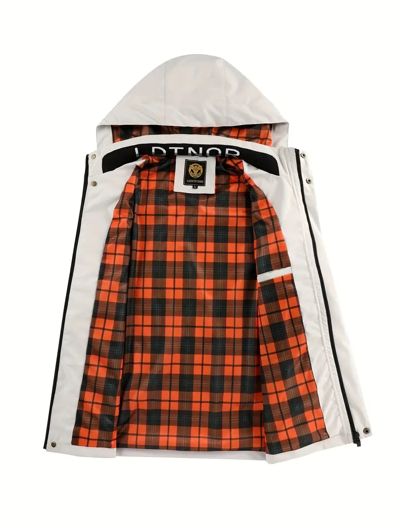 Letvægt Herre Outdoor Jakke – Vind- & Vandtæt – Efterår