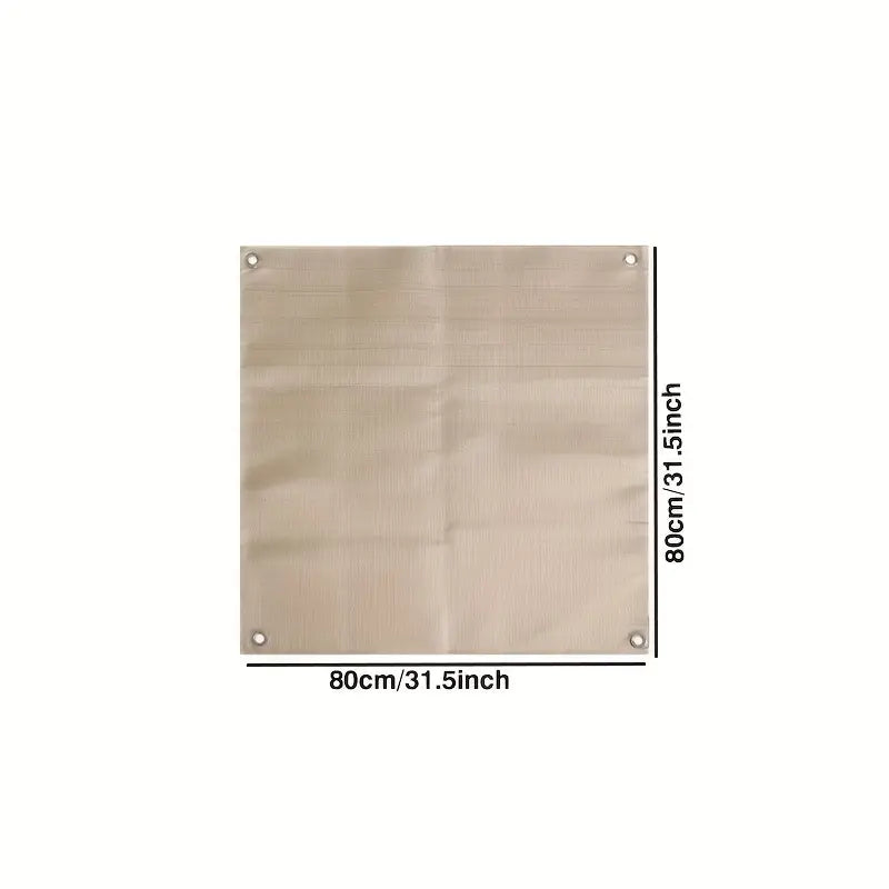 Brandsikker måtte - Beskyttelse af grill- og Bålkurv