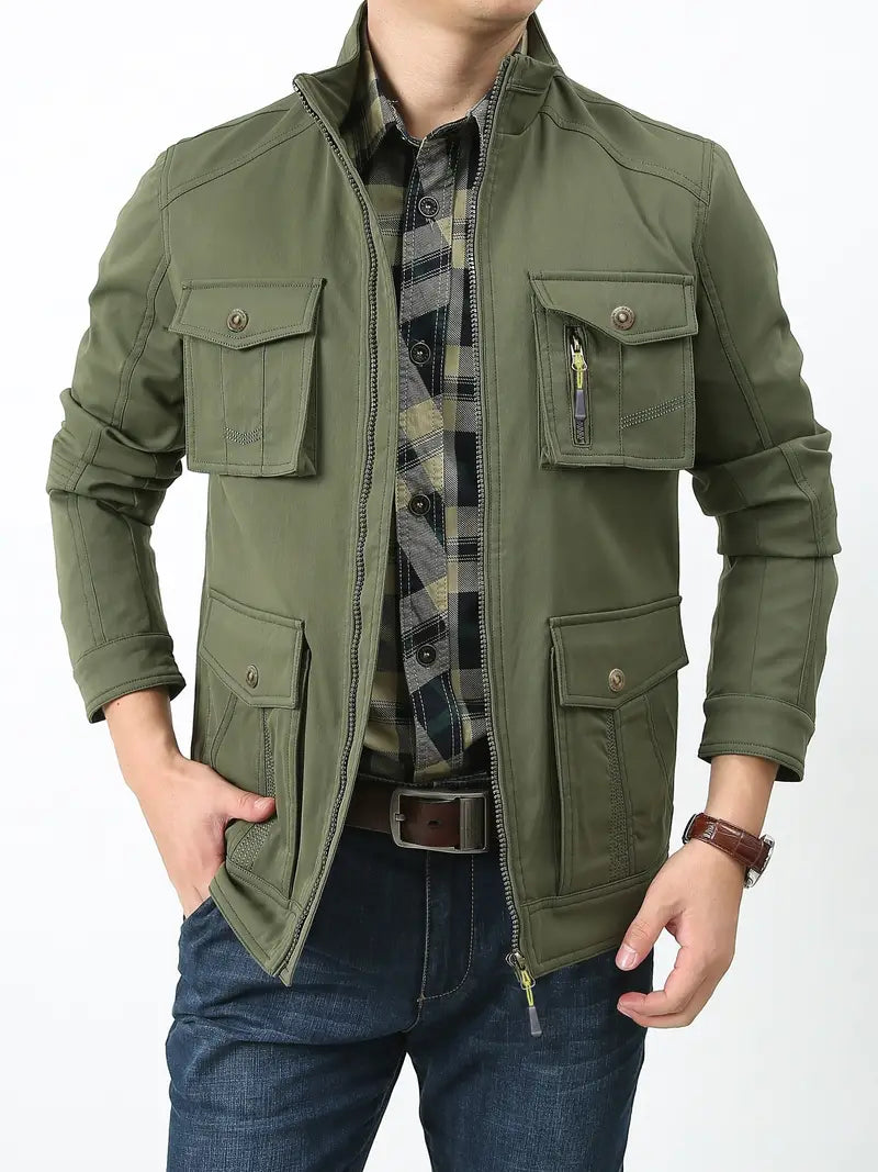 Udendørs jakke til mænd - 100% nylon