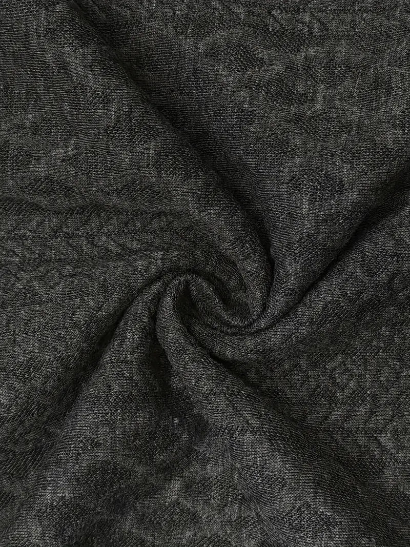 Udendørs Strikket Sweater med Lapper