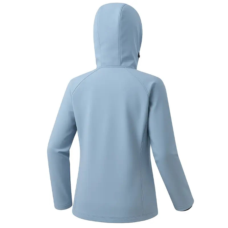 Softshell jakke dame stof i nærbillede