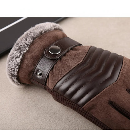 Handsker Herre - Vinterhandsker med Foer - Touch Fingerspidser – 7