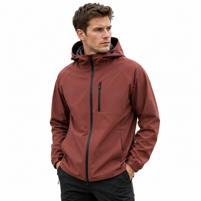 Overgangsjakke unisex mesh-for set indvendigt