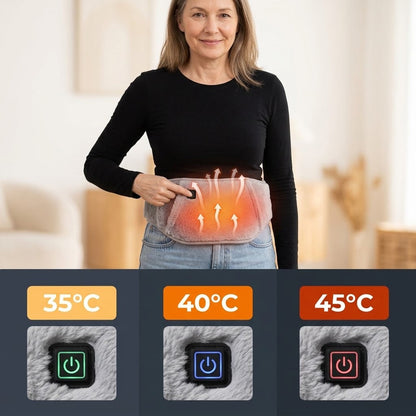 Varmebælte med 3 varmetrin – 35 °C, 40 °C og 45 °C