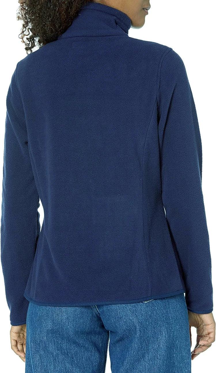 Overgangsjakke dame dobbeltbørstet fleece, billede 8