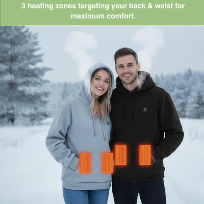 Heated hoodie powerbank i mavelomme