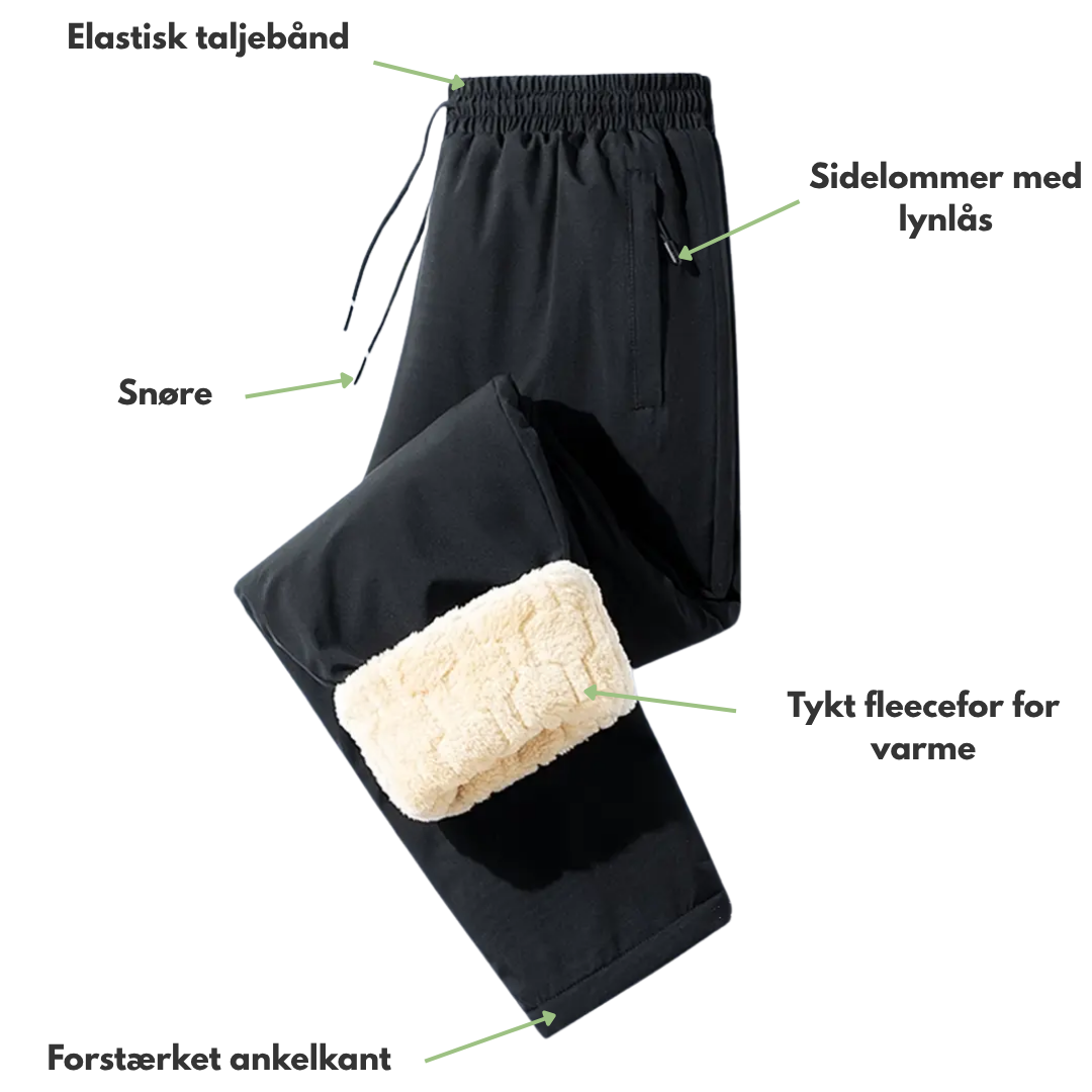 Herre Termo Vinterbuks – Vindtæt – Varm & Behagelig