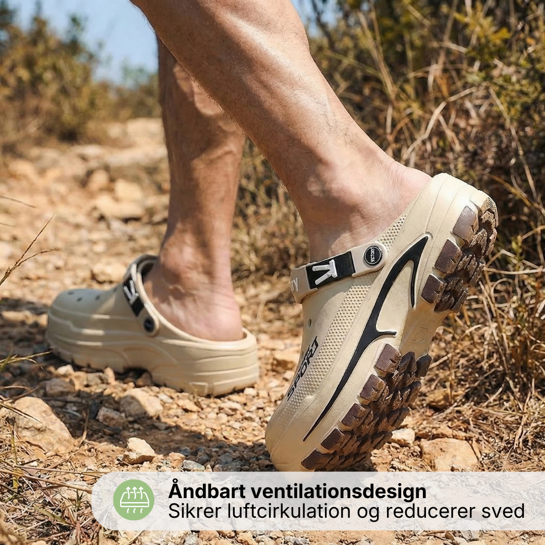 Herre Komfort Clogs – Skridsikker Sål – Åndbart Casual Design