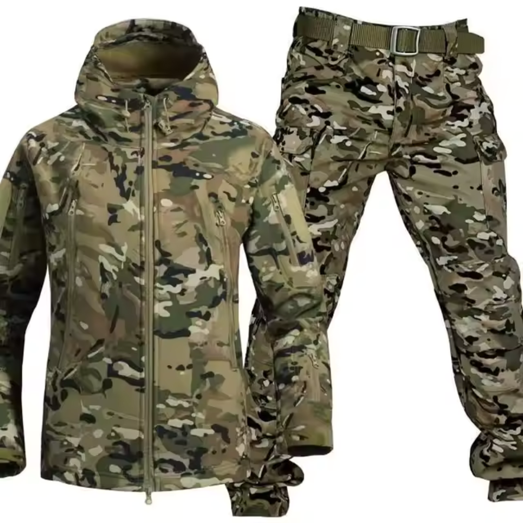 Militærtaktisk sæt – Jakke & Bukser – Softshell