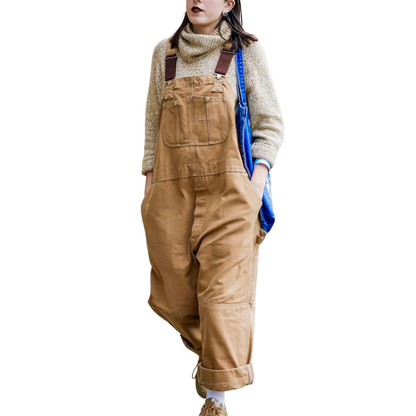 Dame overall – komfortabel passform & praktiske lommer – casual