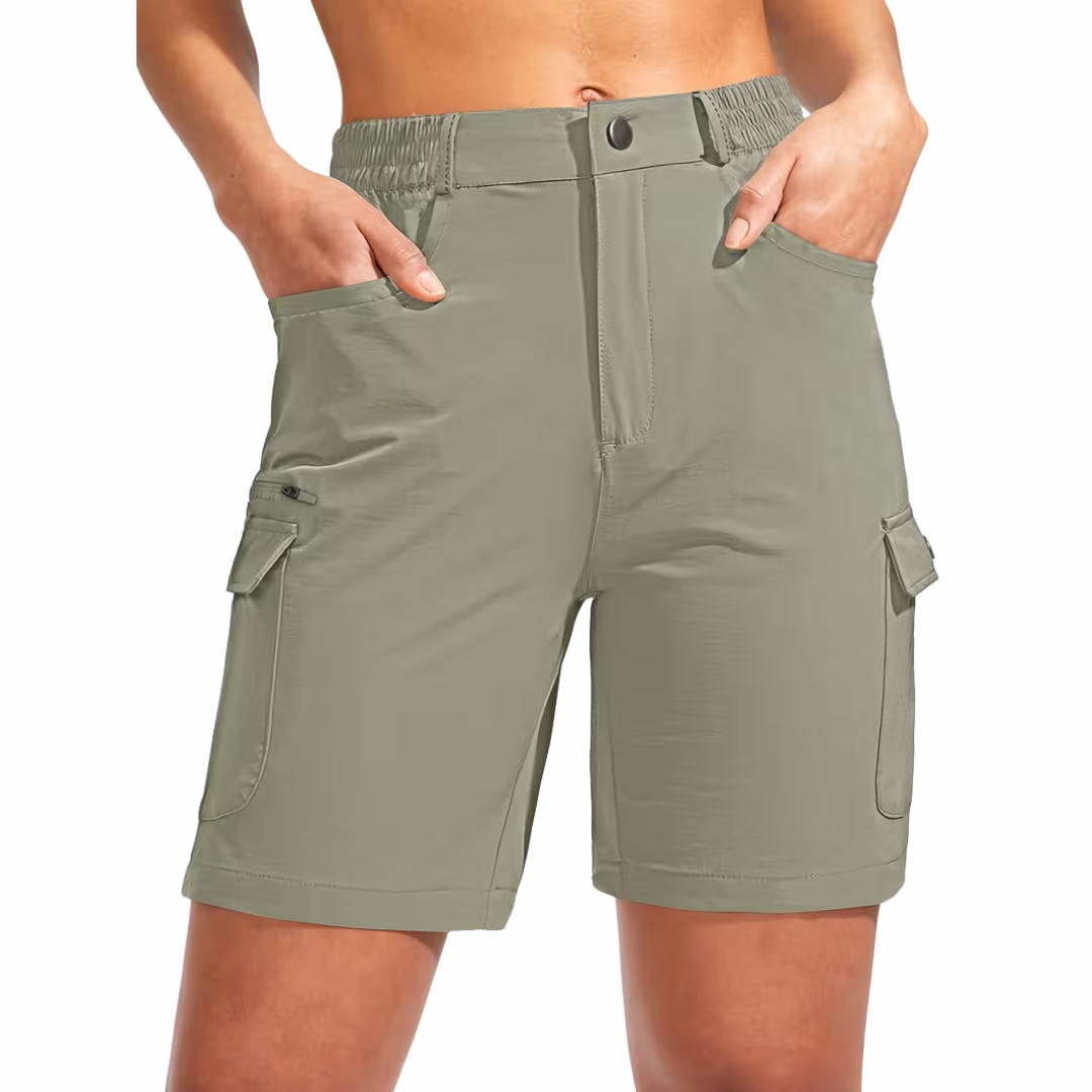 Dame Hiking Cargo Shorts – 7 Lommer – Outdoor & Vandring