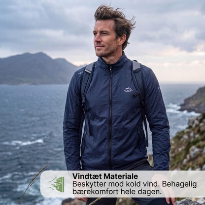 Let UV-Beskyttelsesjakke til Herrer – Vindafvisende & Åndbar
