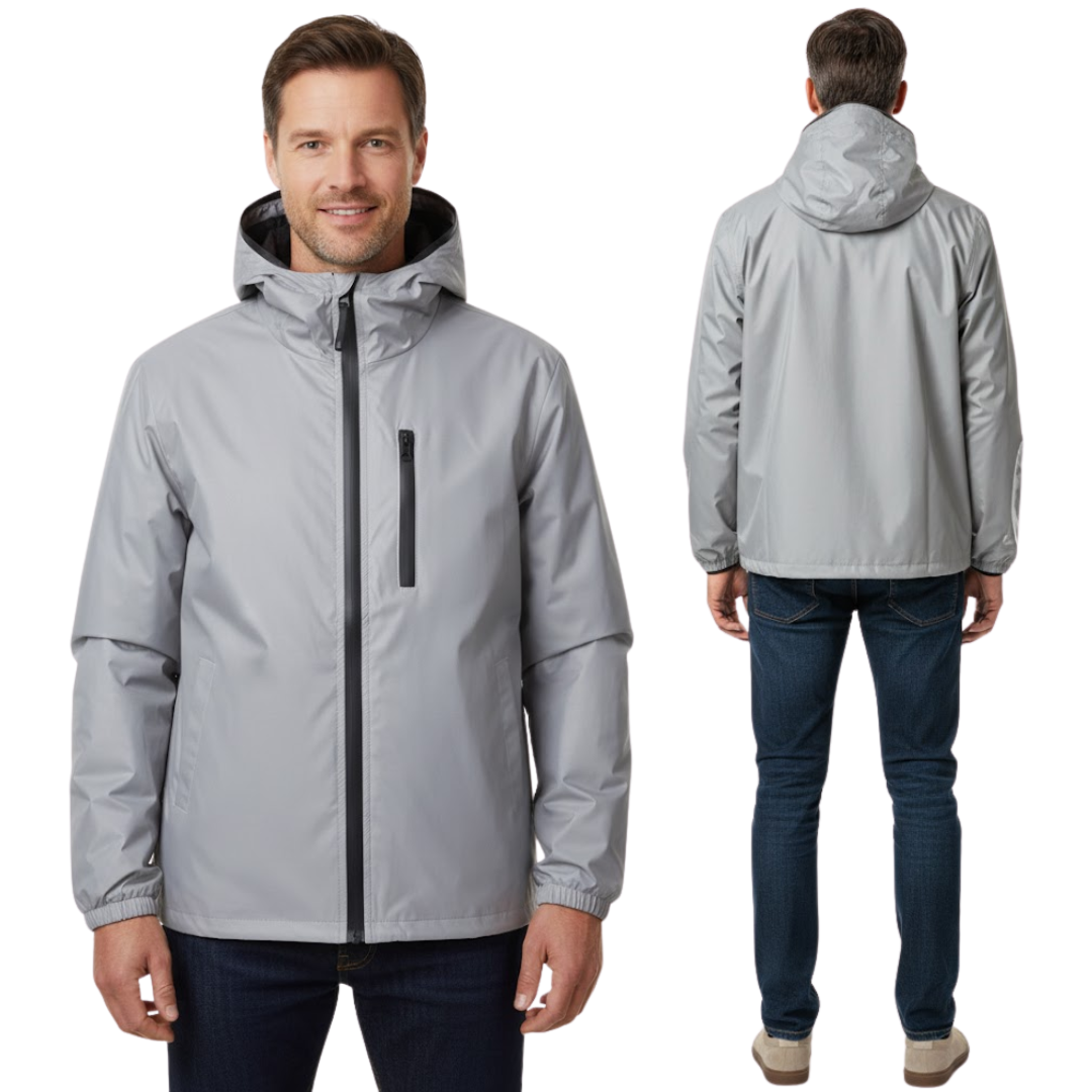 Herre Refleksjakke – Vandtæt – Regnjakke
