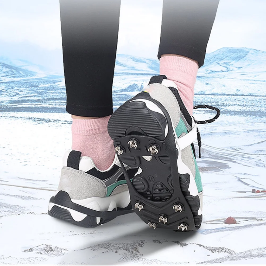 Anti-Slip Sko Pigge – 8 Tænder – Is & Sne Greb