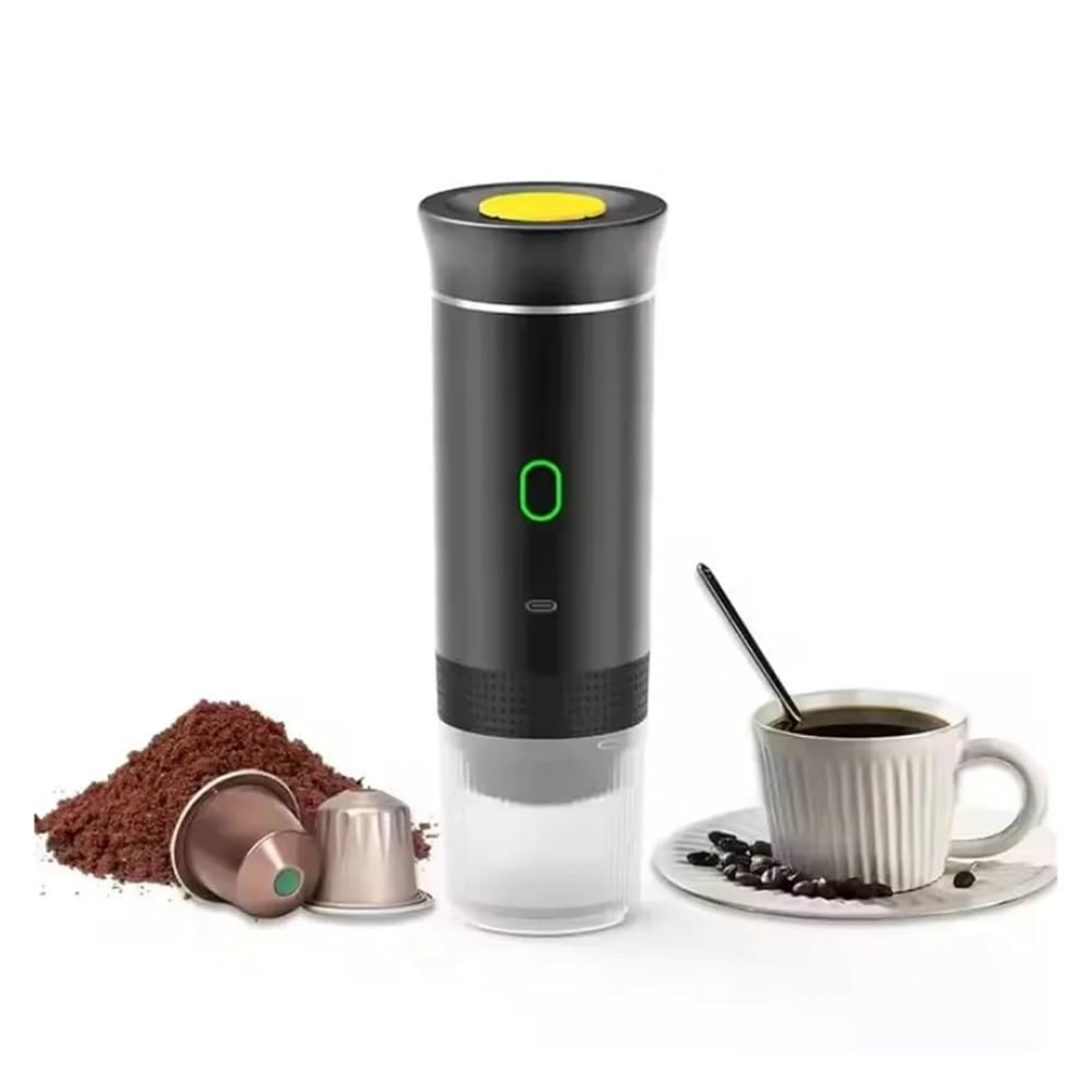 Bærbar Kaffemaskine – Altid Varm Kaffe – USB Genopladelig