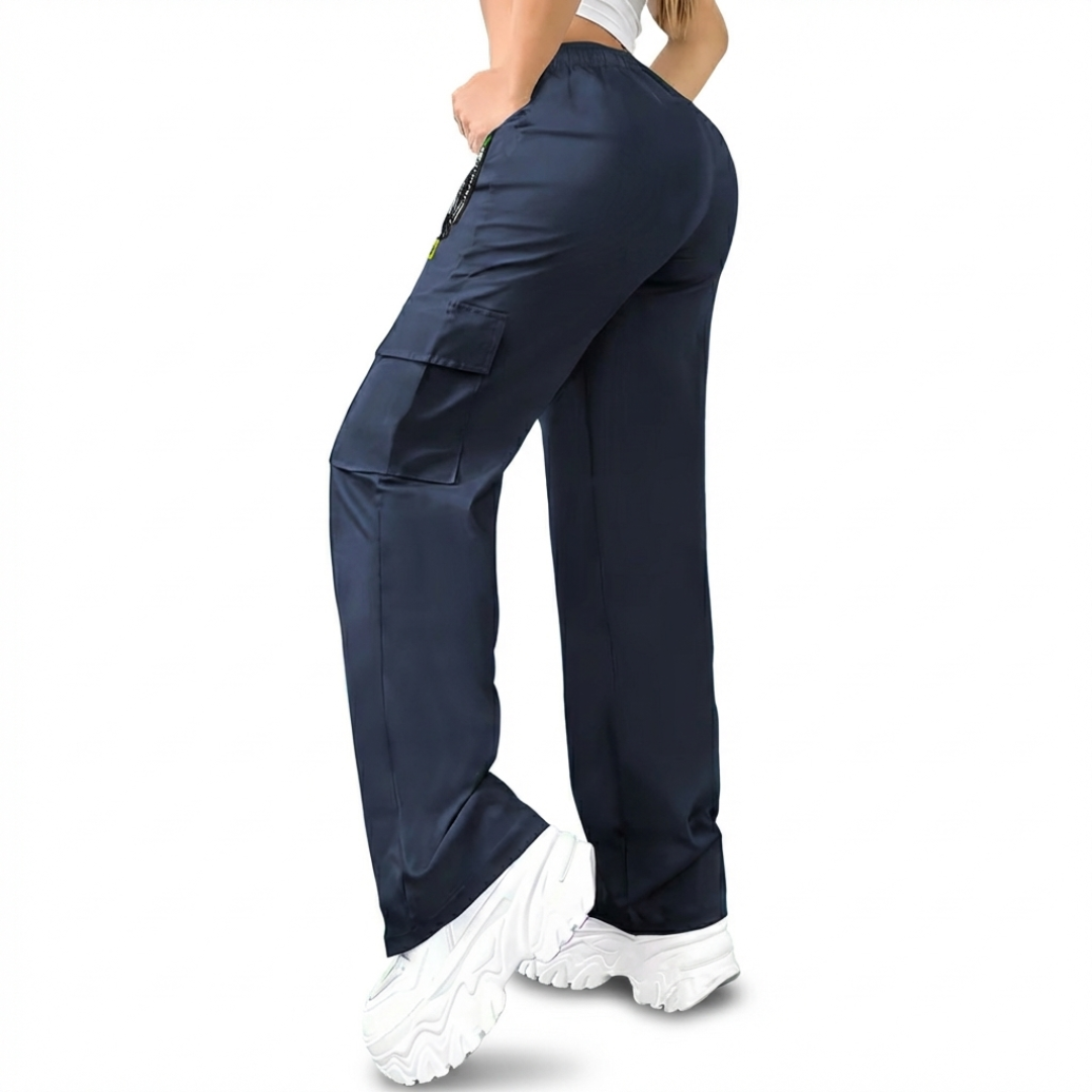 Dame Cargo Bukser – Snøre i Taljen – Casual & Outdoor