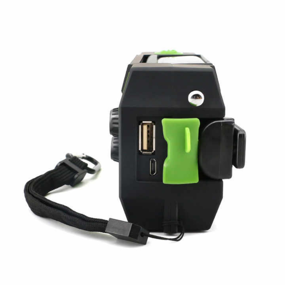 Nødradio – Alt-i-én & Solenergi – 4000mAh Batteri