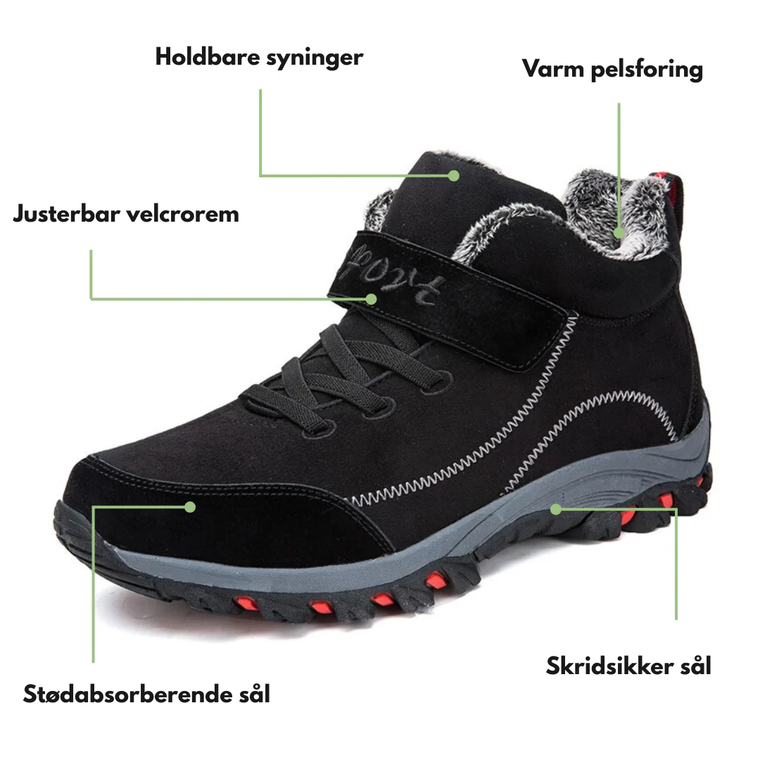 Varme Unisex Vinter Snowboots – Plysforet – Outdoor