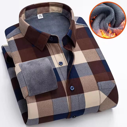 Foret Skjorte - Varm - Flannel - Efterår & Vinter
