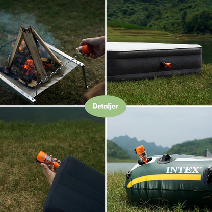 Mini Luftpumpe – Bærbar – USB Genopladelig