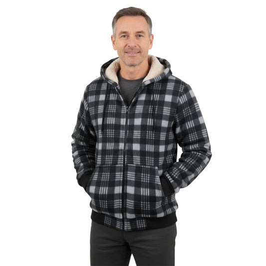 Fleece Hoodie – Sherpa Foret – Vinterjakke