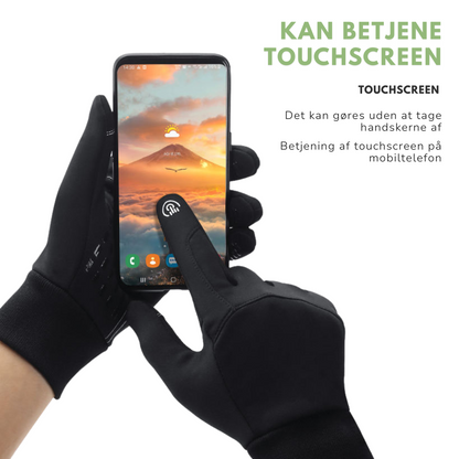 Herre Vinterhandsker – Fleeceforet – Touchscreen