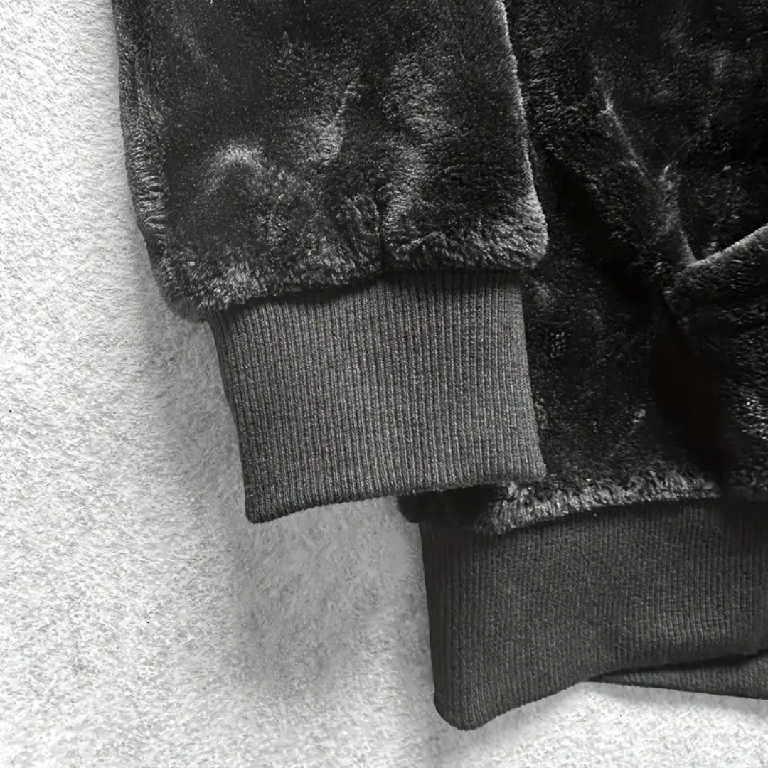 Herre Hoodie – Plysforet – Efterår & Vinter