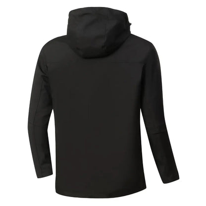 Herrejakke – Vandtæt – Med Hætte – Efterår