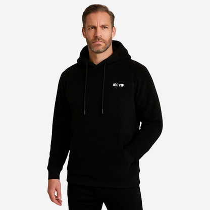 Herre Hoodie – Plysforet – Efterår & Vinter