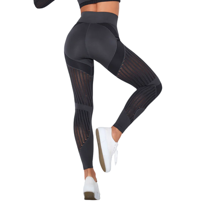 Dame kompressionsleggings – anti-cellulite – fitness