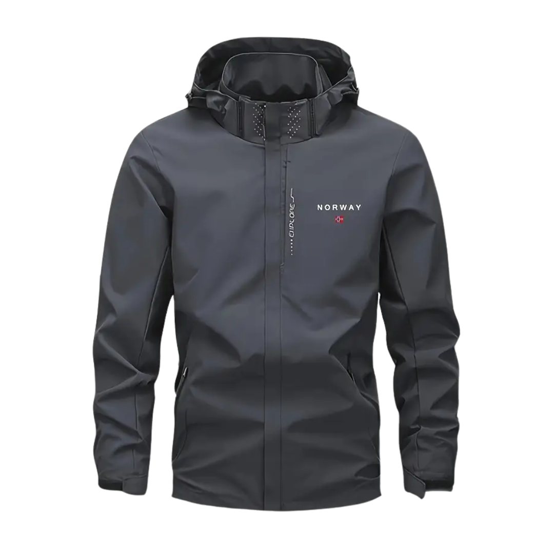Letvægts Herre Outdoor Jakke – Åndbar & Holdbar – Efterår
