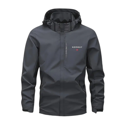 Letvægts Herre Outdoor Jakke – Åndbar & Holdbar – Efterår