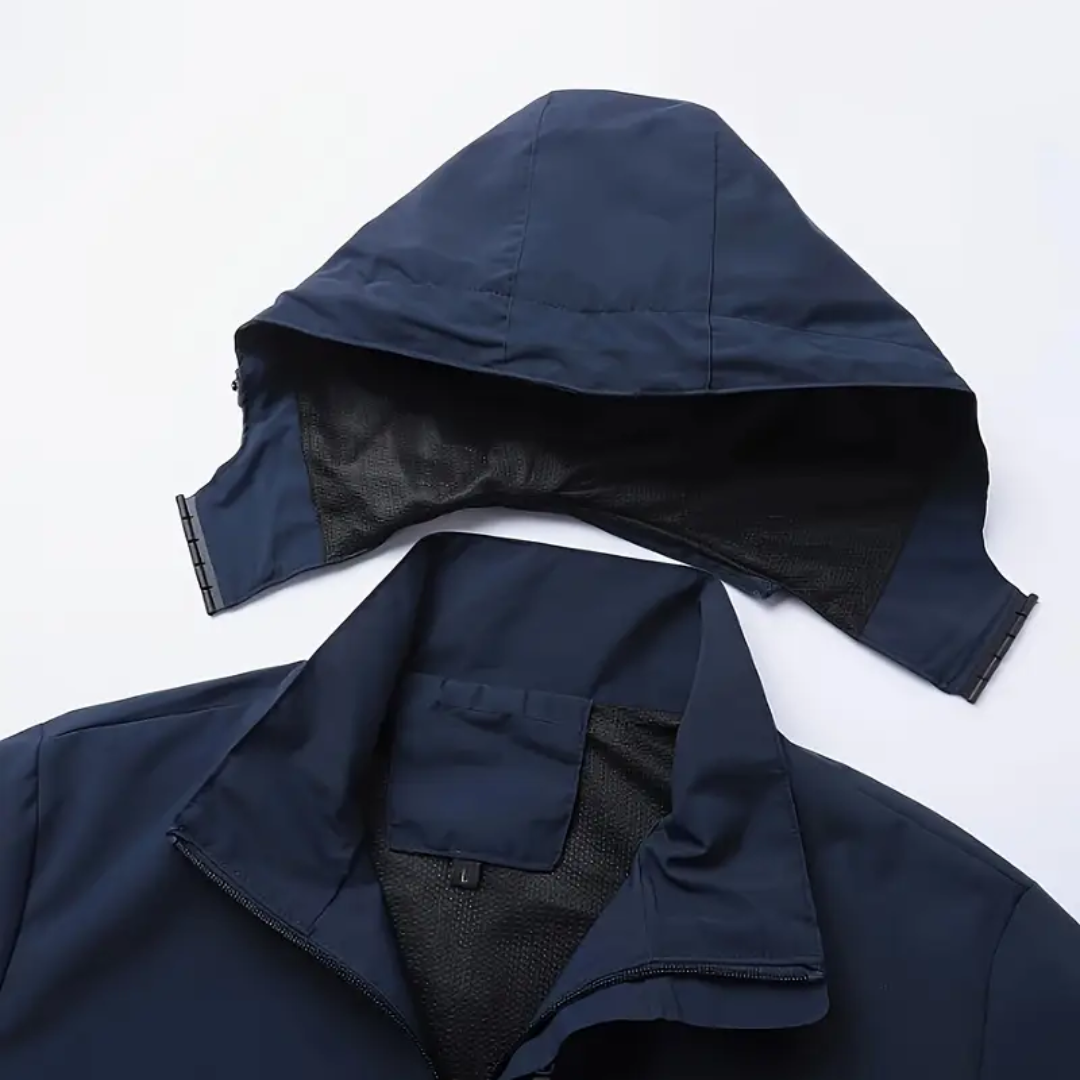 Letvægts Herre Outdoor Jakke – Åndbar & Holdbar – Efterår