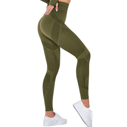Dame kompressionsleggings – anti-cellulite – fitness
