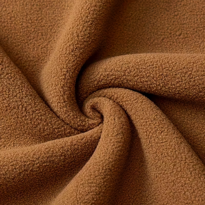 Herre Vinterjakke – Fleece – Fuld Lynlås med Hætte