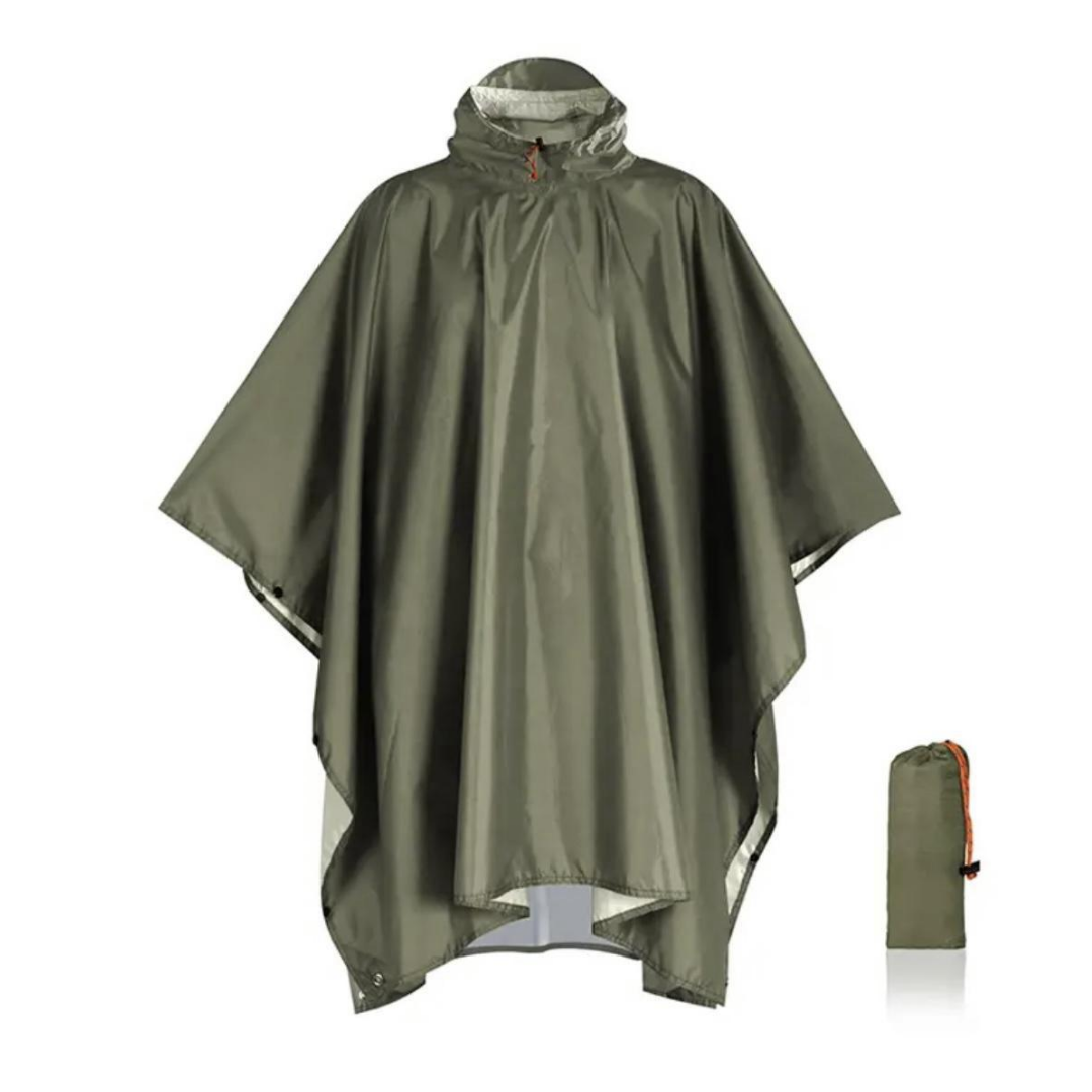 Letvægts Regnponcho – Vandtæt, Åndbar & Multifunktionel