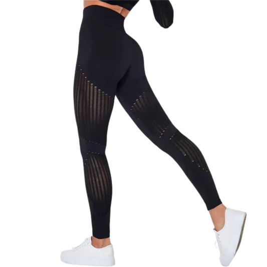 Dame kompressionsleggings – anti-cellulite – fitness