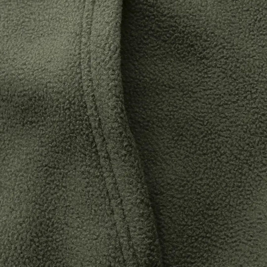 Herre Fleece Vest med Lynlås – Komfortabel & Åndbar – Vinter & Efterår