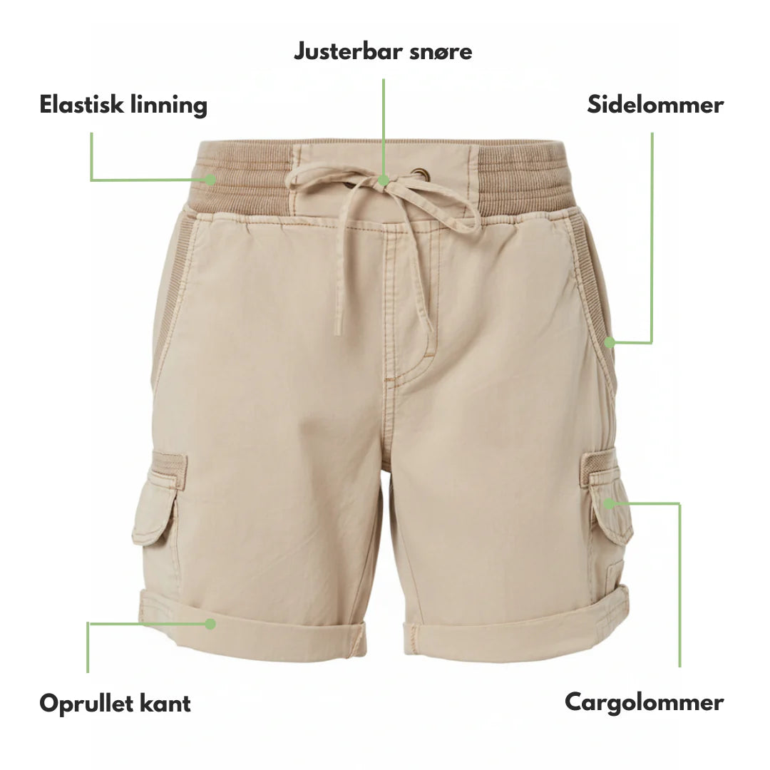 Dame Outdoor Shorts – Letvægt & Komfortable – Flere Lommer
