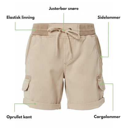 Dame Outdoor Shorts – Letvægt & Komfortable – Flere Lommer