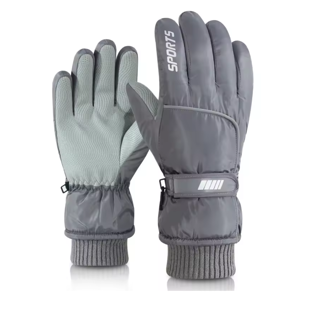 Dame Thermo Skihandsker – Selvlysende – Touchscreen Kompatible