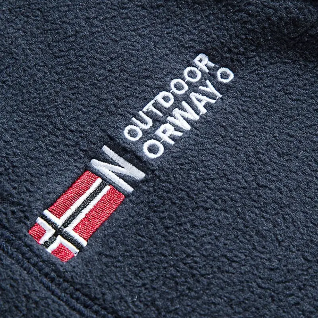 Herre Fleece Outdoor Bodywarmer – Foret – Efterår/Vinter