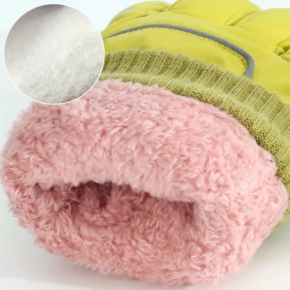 Dame Thermo Skihandsker – Selvlysende – Touchscreen Kompatible
