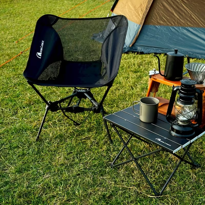 Bærbar campingstol – ultralet – kompakt sammenklappelig